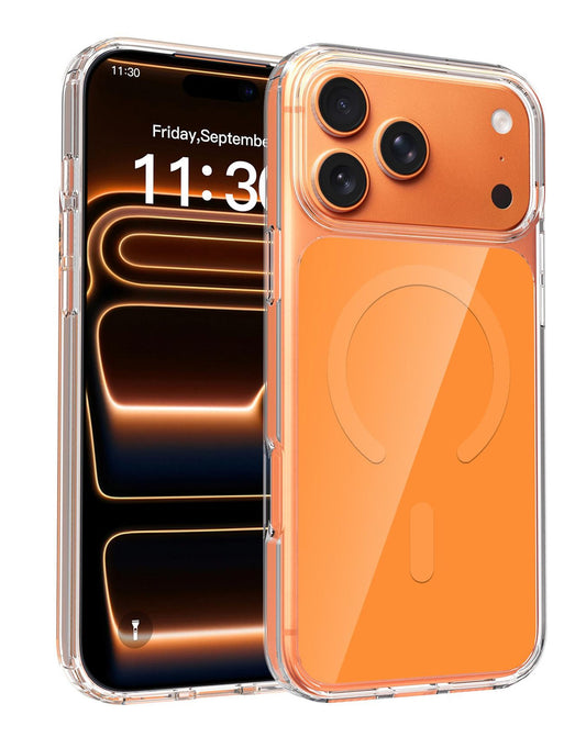 Ultra Hybrid Case with Magsafe - ORANGE for iPhone 17 Pro (Only Ground Shipping)