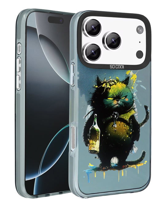 Animal Graffiti Design Wireless Charging Case - Style 11 for iPhone 17 Pro (Only Ground Shipping)