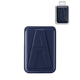 A Design Leather Magnetic Card Wallet Holder with Stand - Image 2