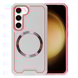 Galaxy S23 Slim Non-Slip Translucent Matte Wireless Charging Case - Image 2