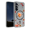 Galaxy S26 Plus Floral Magnetic Case (Only Ground Shipping)