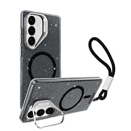 Glitter MagSafe Phone Case with Wrist Strap for Galaxy S26 Plus (Only Ground Shipping) - Image 2