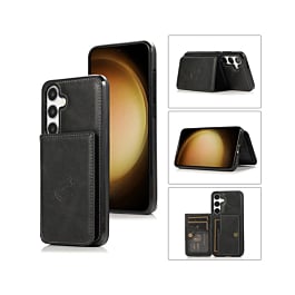 Galaxy S26 Plus Leather Pocket Wallet Case (Only Ground Shipping)