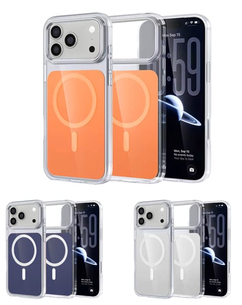 Transparent Magnetic Shockproof Case for iPhone 17 Pro (Only Ground Shipping)