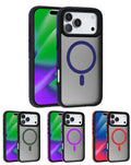 Bicolor Matte Magnetic Translucency Case for iPhone 17 Pro (Only Ground Shipping)