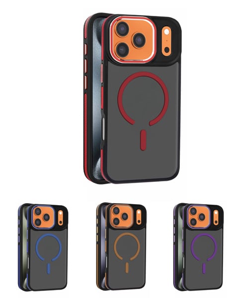 Slim Non-Slip Translucent Matte Wireless Charging Case for iPhone 17 Pro (Only Ground Shipping)