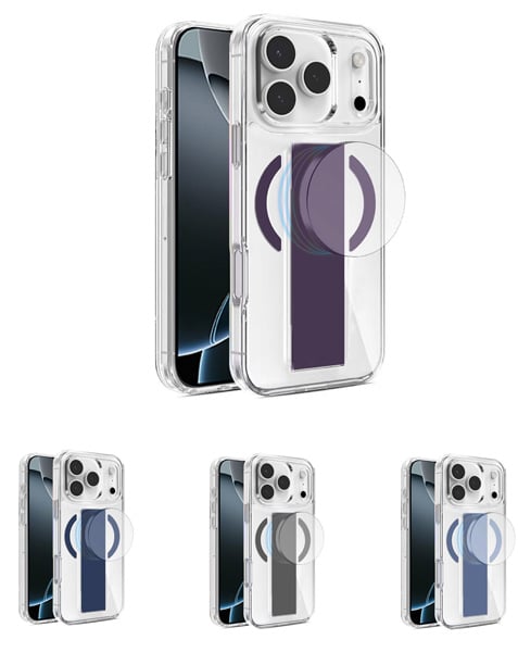 Hard Clear Case with MagGrip for iPhone 17 Pro (Only Ground Shipping)