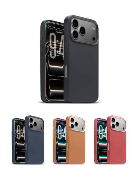 New Leather Case with Wireless Charger for iPhone 17 Pro (Only Ground Shipping)