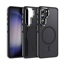 Galaxy S23 Slim Non-Slip Translucent Matte Wireless Charging Case