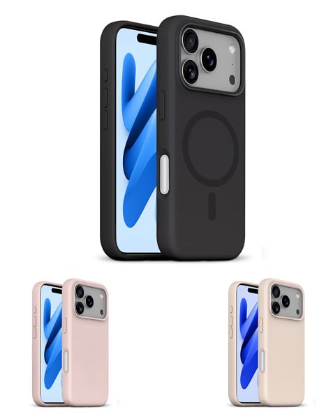 xBase by PowerPeak Liquid Silicone Gel/Rubber MagSafe for iPhone 17 Pro Max (Only Ground Shipping)