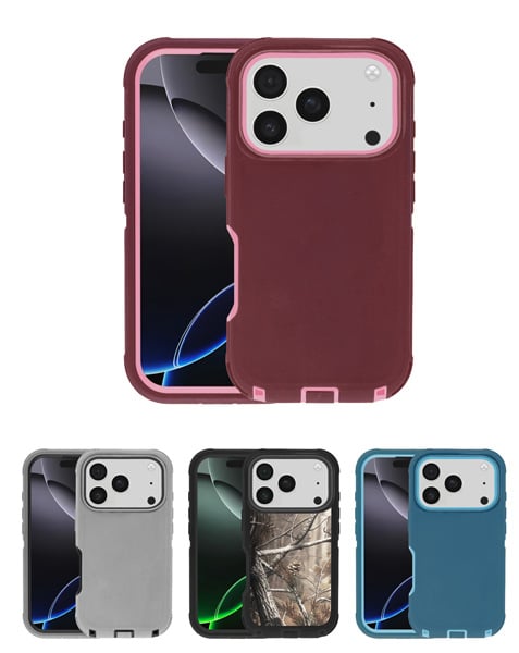 Heavy Duty Case for iPhone 17 Pro Max (Only Ground Shipping)